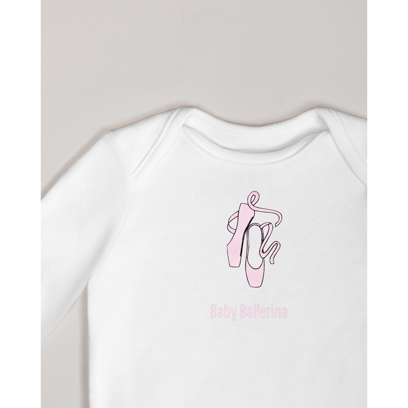 Energetiks Long Sleeve Baby Romper 2-Pack Ballet