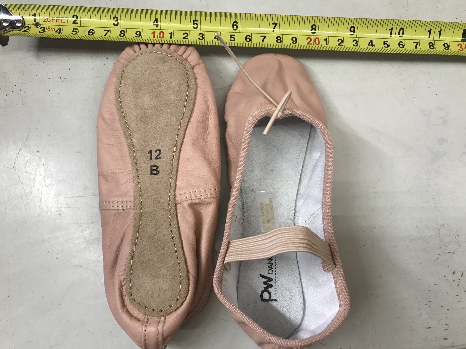 PW Full sole ballet shoe child 12B clearance item