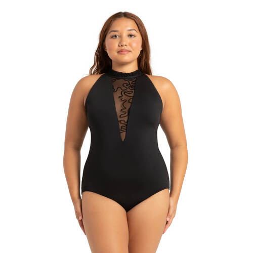 Capezio Danza Leotard Adult Small; Black