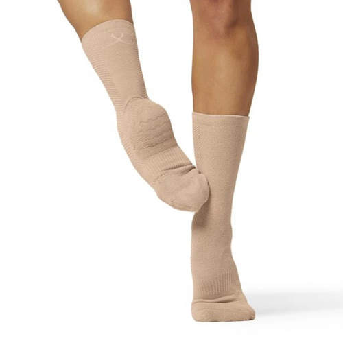 Bloch Blochsox Dance Sock Adult X- Small; Sand