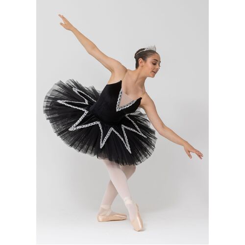 Studio 7 Starlet Tutu Adult Small; Black