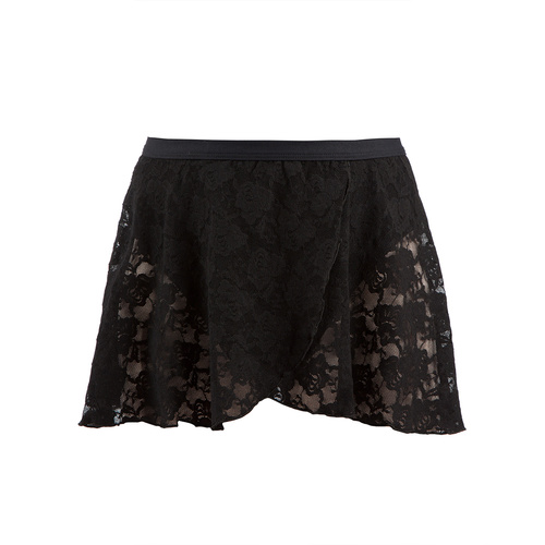 Energetiks Melody Lace Skirt Adult Medium; Black