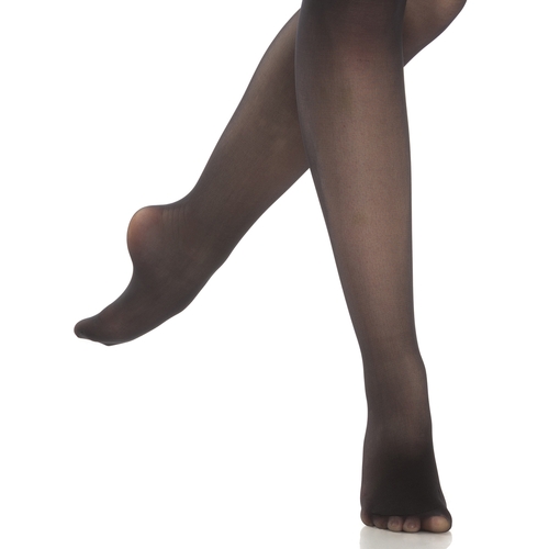 Energetiks Dance Pantyhose Adult C; Black