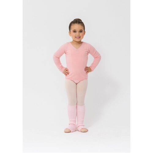 Studio 7 Essential Warm up Top Adult Small/Medium; Ballet Pink