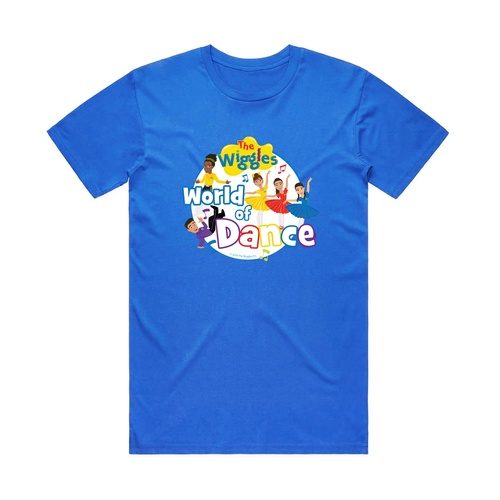 Energetiks The Wiggles World of Dance T-Shirt; Child 1 to 2; Blue 