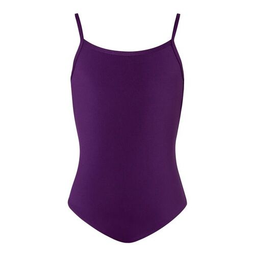 Energetiks Caroline Camisole Leotard Child Medium; Aubergine