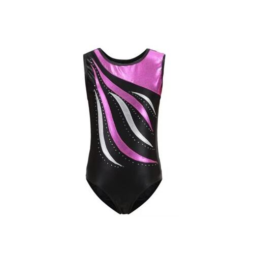 Flame Gymnastics Leotard Child 6; Pink