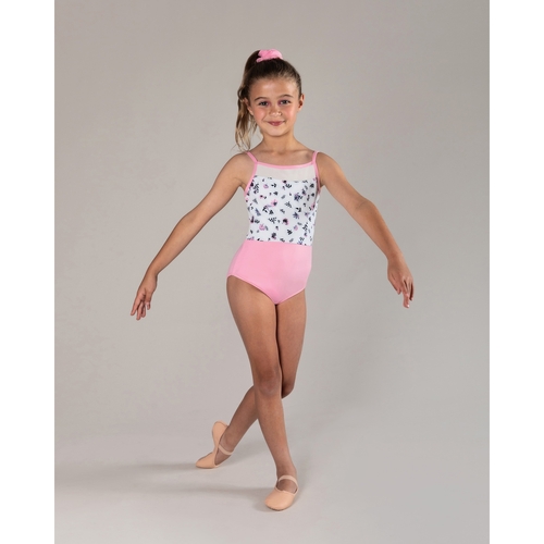 Energetiks Ellie Camisole Leotard Child Small; Petal Pink