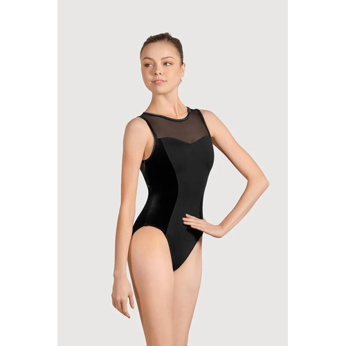 Bloch Meisha Bow Back Leotard Adult X- Petite; Black