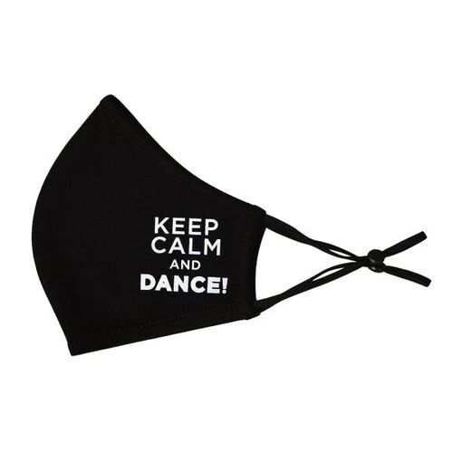 Energetiks Adjustable Face Mask - Keep Calm and Dance! Adult