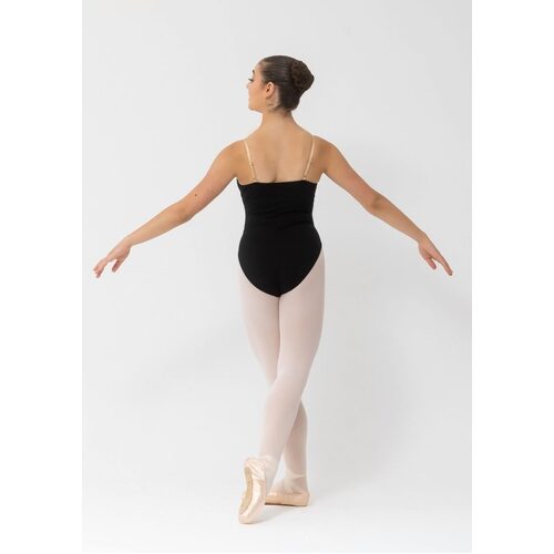 Studio 7 Adele Leotard Adult Medium; Black